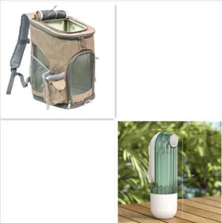 2-in-1 Pet Water & Food Bottle