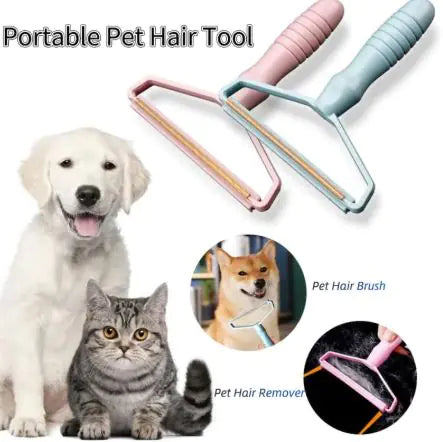 Portable Manual Fabric Shaver & Pet Hair Remover – Dual-Sided Lint Remover for Clothes, Carpet, Furniture, and Blankets